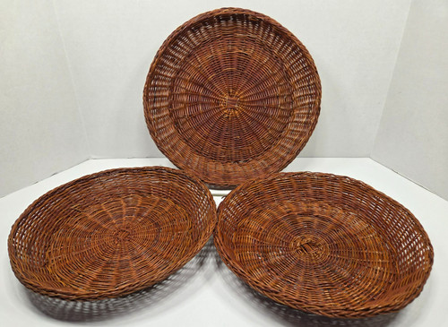 Stacking nesting wicker - wicker, woven
