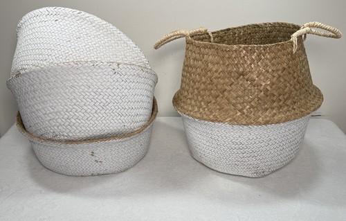 Woven wicker seagrass - seagrass, belly