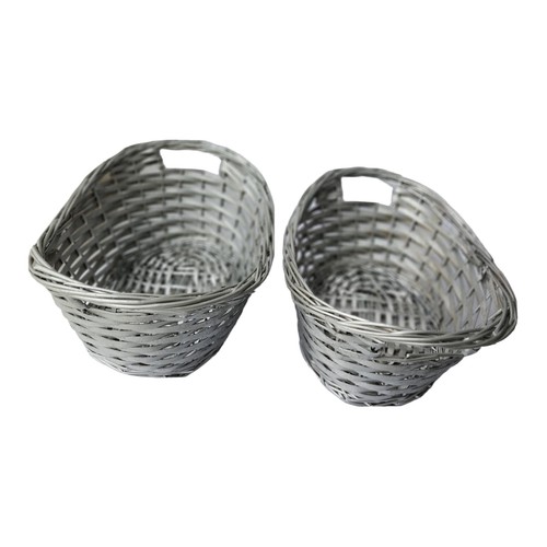 Set oval nesting wicker - oval,