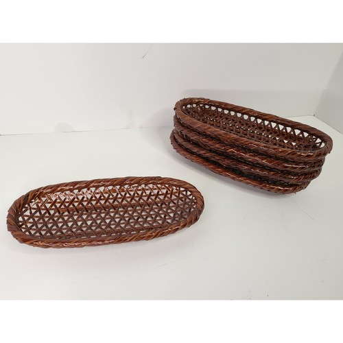 Vintage woven wicker - woven, bread