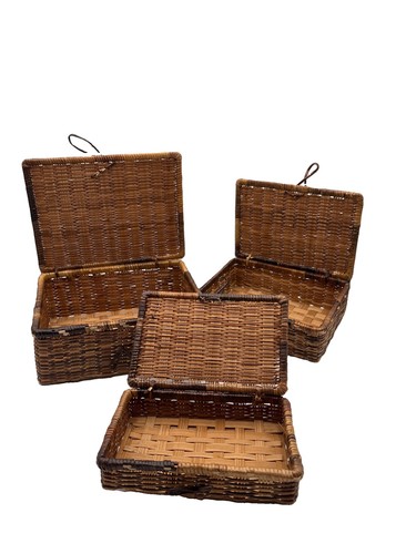 Set woven rattan nesting - woven,